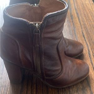 Frye Sylvia Piping Booties.